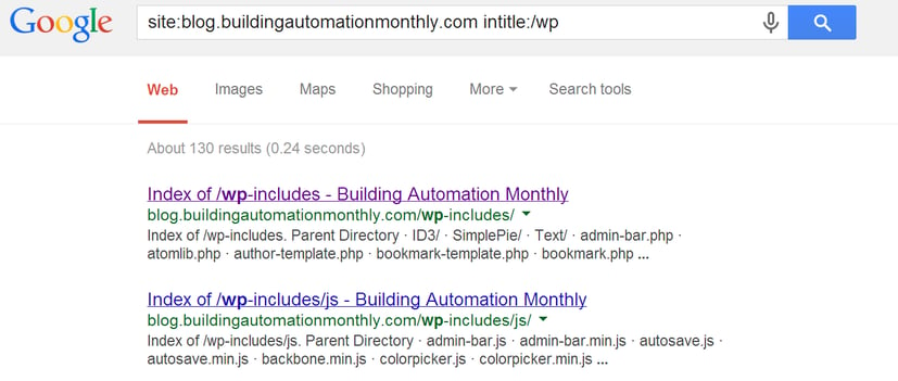 Using Google Search Primitives