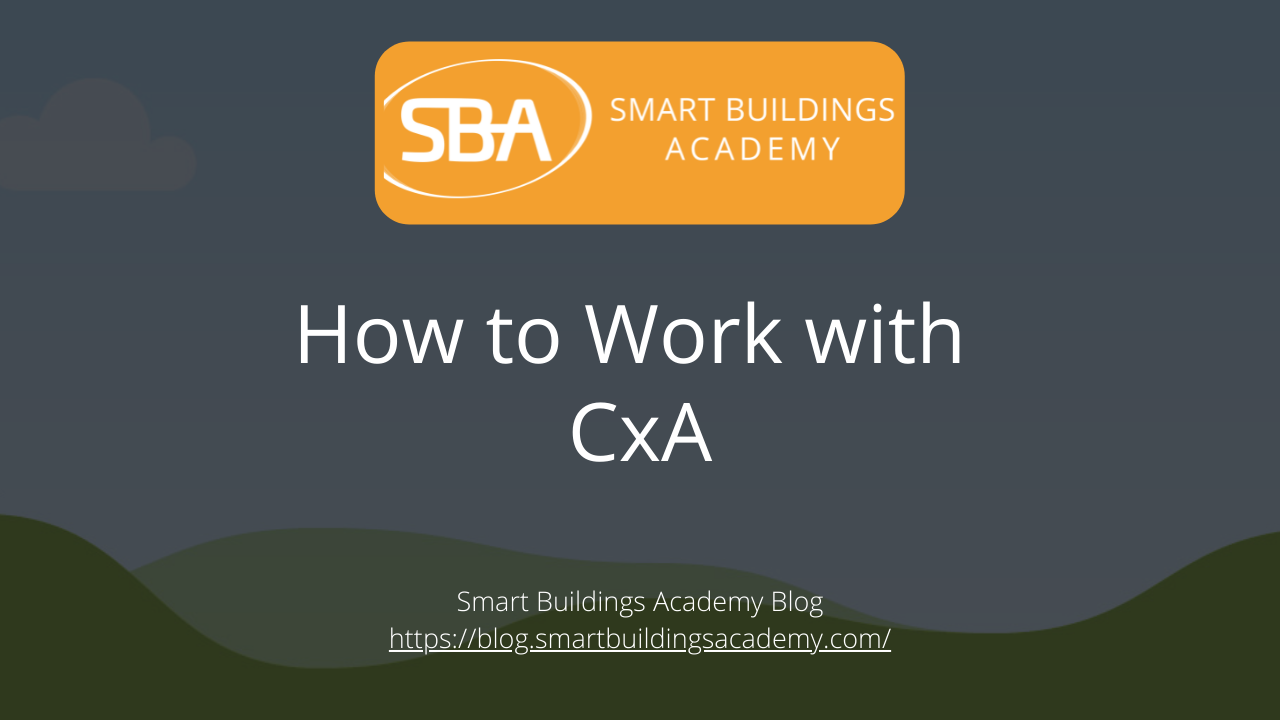 How to work with CxA