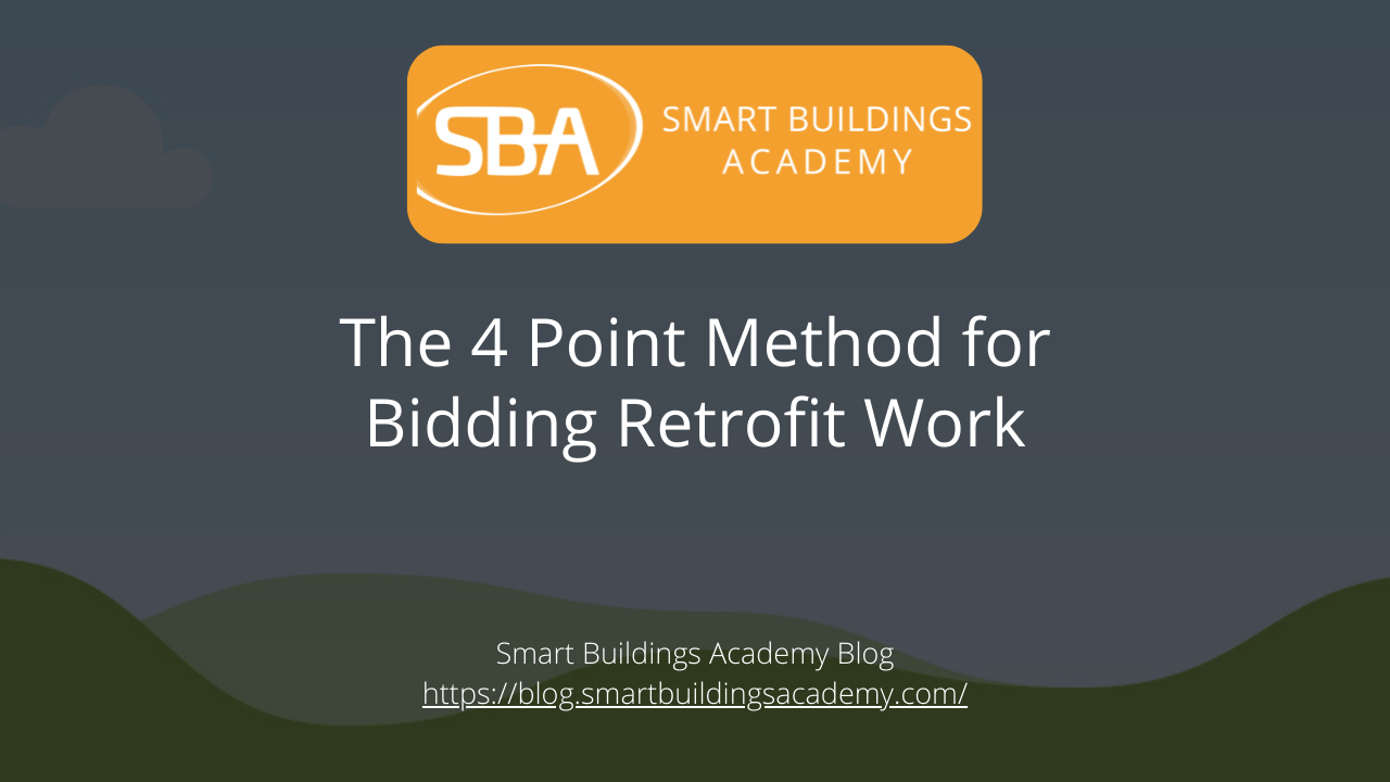 4 Point Method for Bidding Retrofit Work